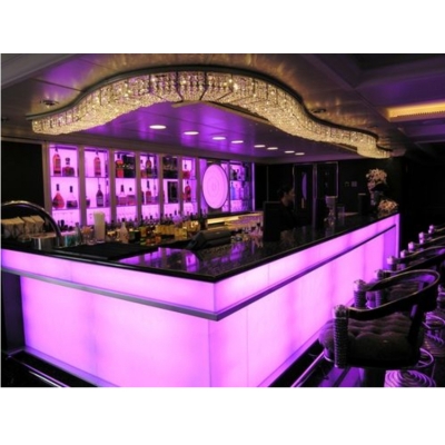 Led Marble Luxury Club Bar Counter for Lounge