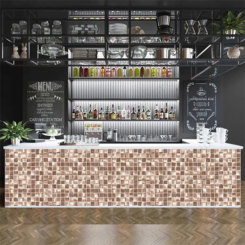 Modern Design Mosaic Led Bar Counter Bar Stools