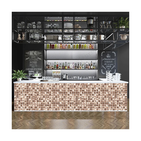 Modern Design Mosaic Led Bar Counter Bar Stools