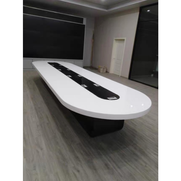 Large Modern Round Table for Conference Office Room