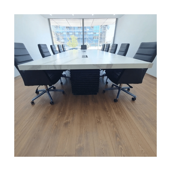 Quartz Marble Stone Executive Boardroom Table Modern Conference Desk