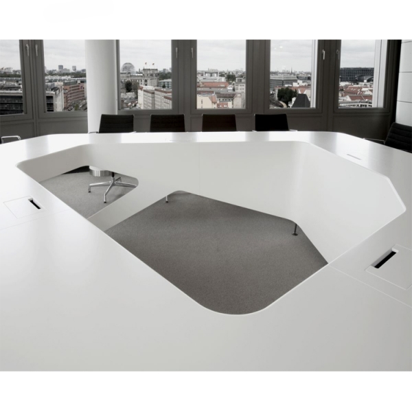 Meeting Room Table Electric Intelligent Media Office Conference Table