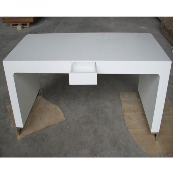 Modern Executive White Color Office Table Desk