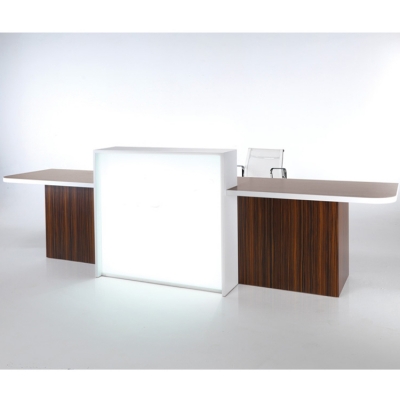 Special Shape Reception Desk Furniture Front Table...