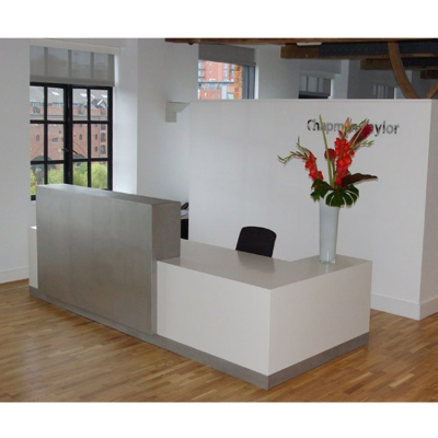 Beautiful Design White Salon Reception Desk Office