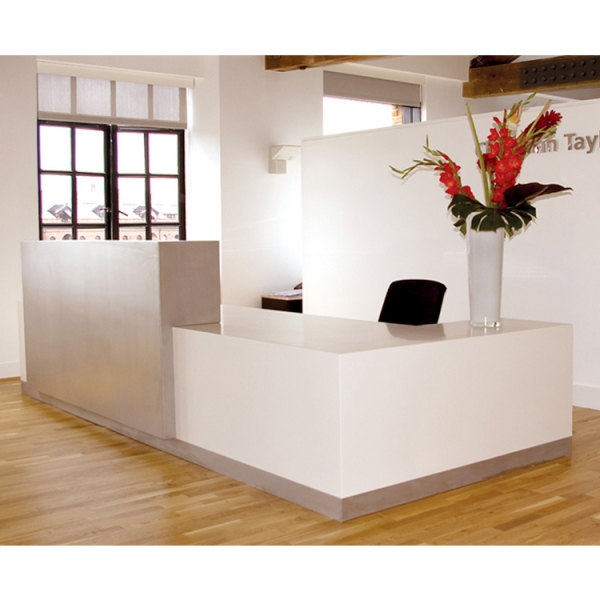 Beautiful Design White Salon Reception Desk Office