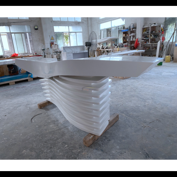 Special Design Office Furniture Customized Front Reception Desk