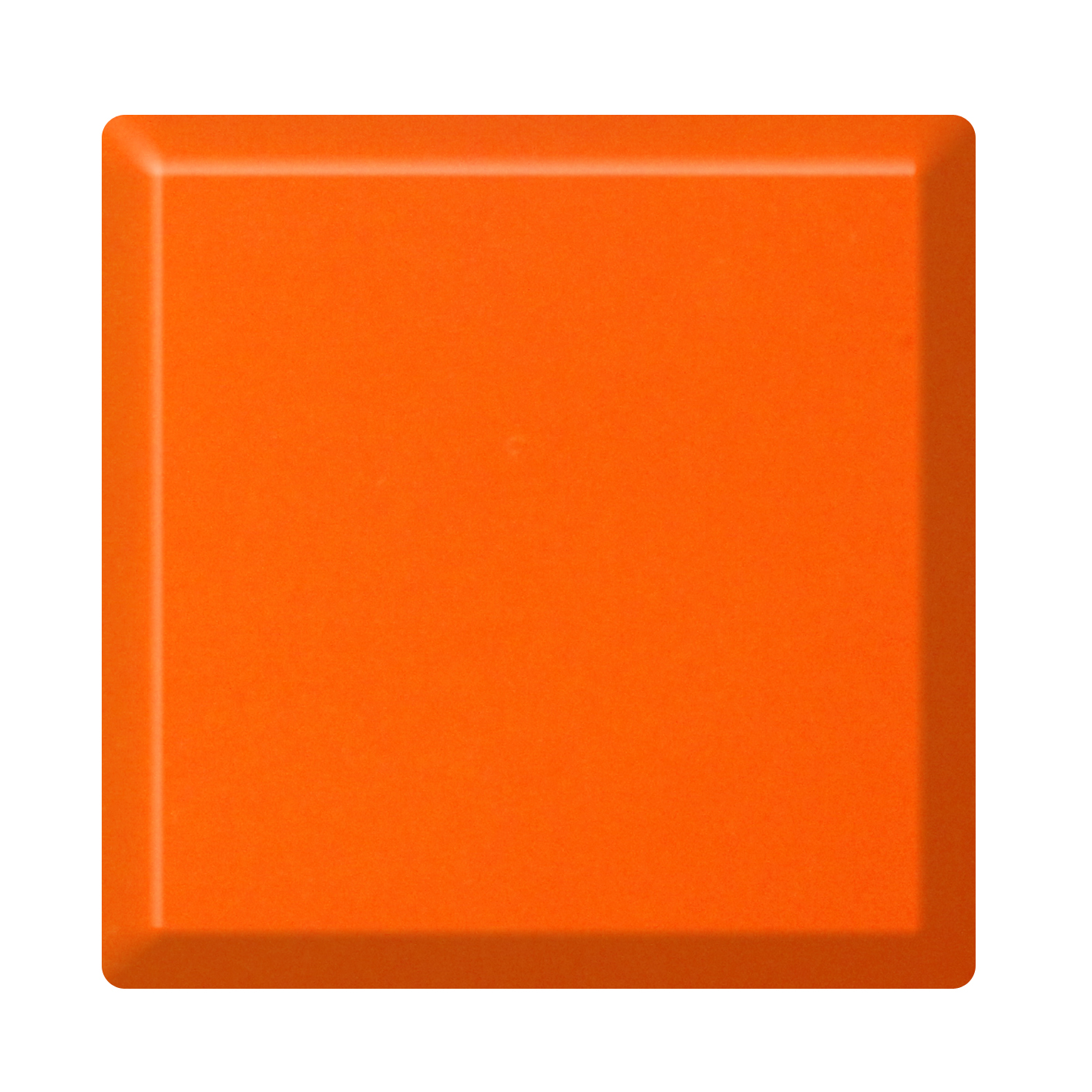 Orange acrylic solid surface sheet