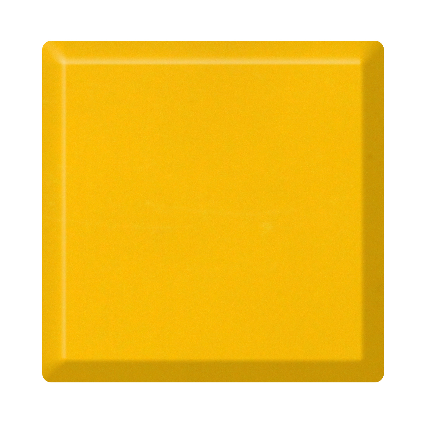 Yellow acrylic solid surface material