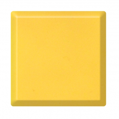 Light yellow acrylic solid surface slab...