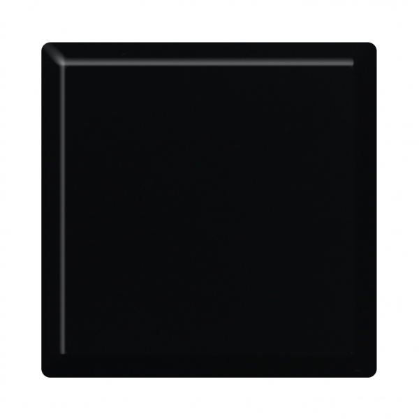 Black solid surface material sheet